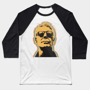 Retro Anthony Bourdain Baseball T-Shirt